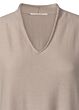V-neck sweater with roll edges 1000458-121-41305