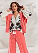 Sleeveless cardigan blend knit 7s5814-7956