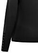 Turtleneck sweater button BLACK 1-000126-00001