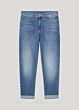 Tapered jeans soft indigo denim 4s2771-5094-453