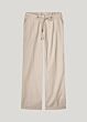 Trousers linen blend twill 4s2781-12157-702 
