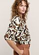 Blouse ornament print 2s3133-12034-120