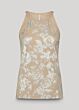 Halter rib top printed 3s5157-30691-707