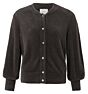 Fluffy cardigan BROWN 1-010047-309-90910