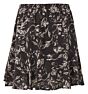 Mini skirt with print BLACK 1-401002-208-911001