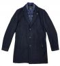 Long jacket Blend Check Navy VJA216178-599