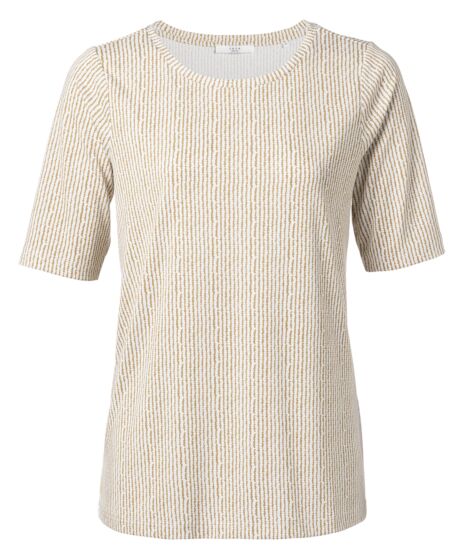 T-shirt with stripe print 1909294-013-992061