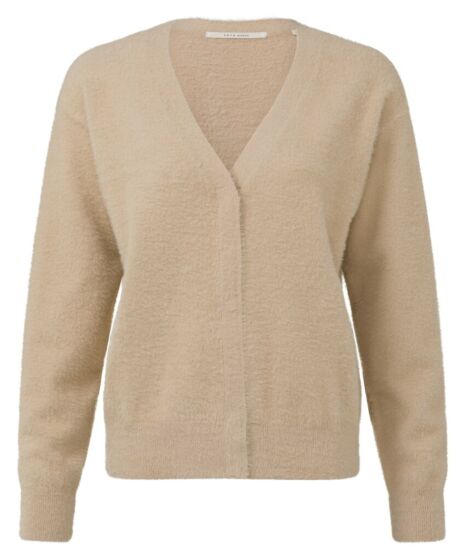 Cardigan in fluffy yarn SMOKE 1-010011-208-41209