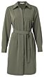 Belted button up midi dress 1801200-012-80515