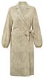 Wrap dress snake SAND 1-601115-403-209081