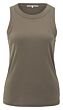 Ribbed singlet GREYISH BROWN 1-729043-507-99948
