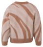 Jacquard sweater ls INDIAN TAN 1-000158-210-713281