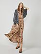 Jurk indian summer print 5s1233-14406-285