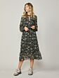 Jurk small flower black 5s1212-11232-990