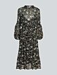 Jurk small flower black 5s1212-11232-990