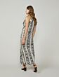 Jurk embroided flower print 5s1266-11445-120