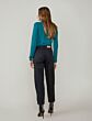 Turtle neck sweater basic knit 7s5529-7830-642
