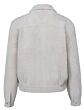 Short knitted fur cardigan 1010144-124-54504