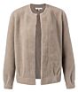 Fluffy cardigan BEIGE MELANGE 101083-022-99959