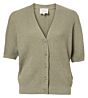 Rib stitch cardigan 1010161-214-66008