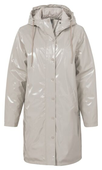 Faux leather parka jacket FUNGI 2-009002-208-71212