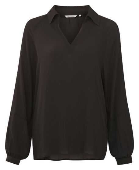Top with V-neck and collar 1-701009-208-91100