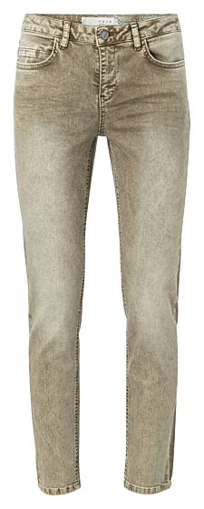 Cotton straight colored jeans 1201201-022-80830