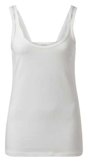 Cotton singlet with straps 191948N-00000