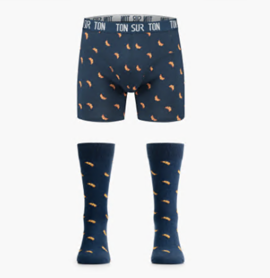 Boxershort + sokken viennoiserie viennoiserie