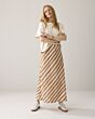 Rok SUMMUM stripe printed peanut