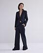 Trousers boot cut vintage stripe 4s2680-12076-495 