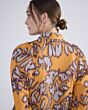 Blouse spicy orange print 2s3136-12078-500 