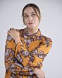Blouse spicy orange print 2s3136-12078-500 