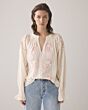 Longsleeve top Rose Embroidery 2s3244-12211-122