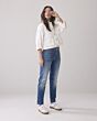 Tapered jeans soft indigo denim 4s2771-5094-453