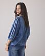 Shortsleeve top Cotton Indigo 2s3217-11631-490