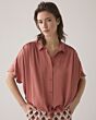 Blouse batsleeves silky touch 2s3236-11817-505