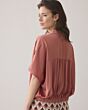 Blouse batsleeves silky touch 2s3236-11817-505
