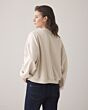 Long embellished sweatshirt 3s5109-30656-702 