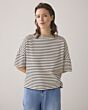 Boxy top Stripe Waffle 3s5103-30662-985