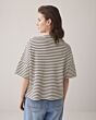 Boxy top Stripe Waffle 3s5103-30662-985