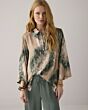 Blouse tie dye print 2s3317-12232-120