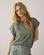 Oversized top gauze 3s5142-30706-690
