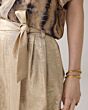 Short Metallic Lamee 4s2775-12114-707 