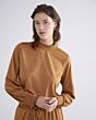 Smocked top Fine Lurex Jersey 3s5009-30644-715