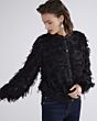 Blouse Fringe Fluffy 2s3189-12066-990
