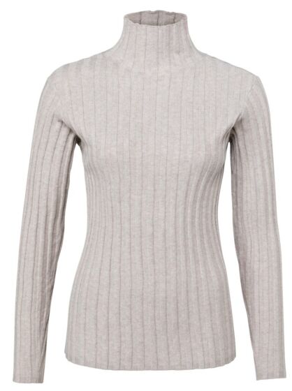 Fitted sweater in rib stitch 1000494-124-545042