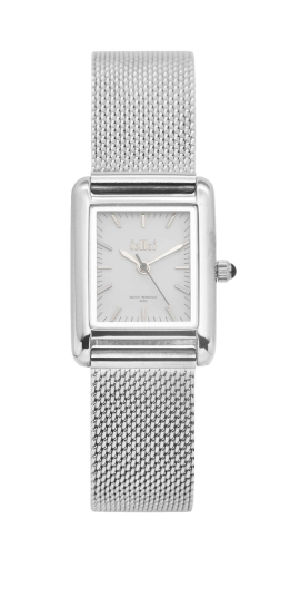 Horloge silver/white trc01