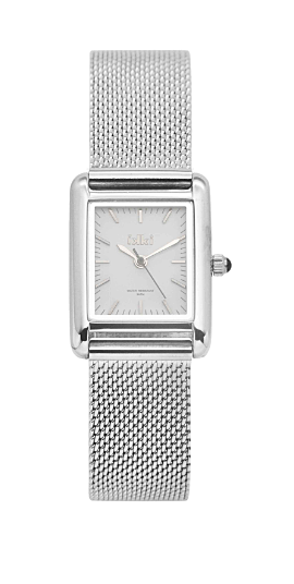 Horloge silver/white trc01