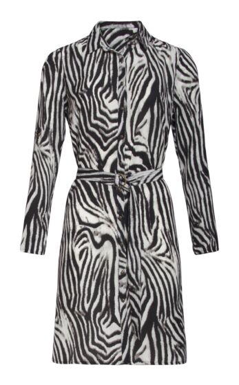 Jurk / zebraprint 20006-991